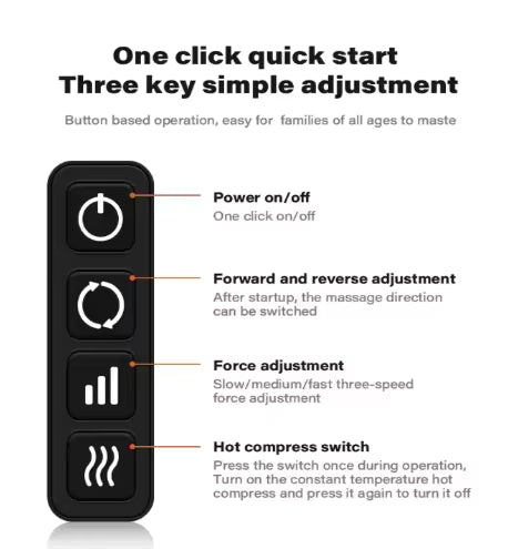 Draagbare nekmassage voor ontspanning en pijnverlichting - kades