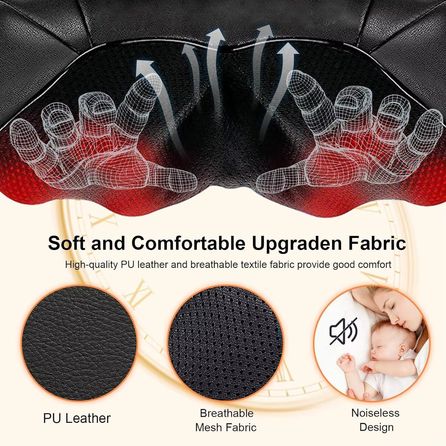 Draagbare nekmassage voor ontspanning en pijnverlichting - kades