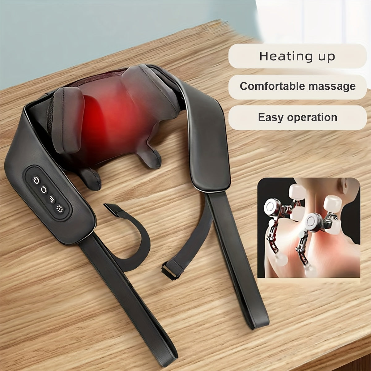 Full Body Massager – Intelligent Neck, Shoulder & Back Relief - kades