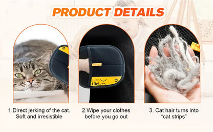 Professionele handschoen verwijder dierenhaar met topkwaliteit die meer waard is dan de prijs. - kades