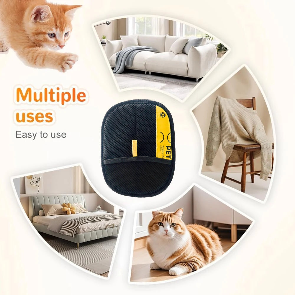 Professionele handschoen verwijder dierenhaar met topkwaliteit die meer waard is dan de prijs. - kades