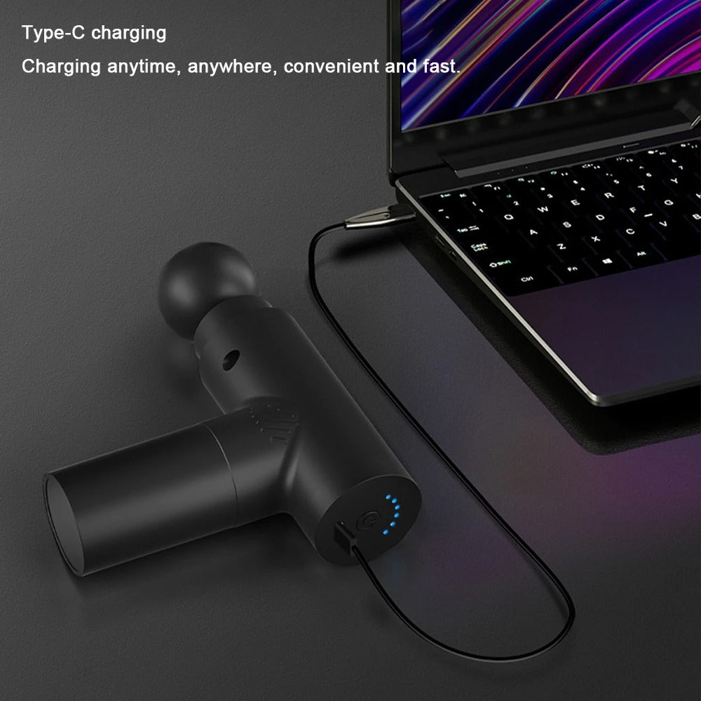 Mini Massage Gun with Multi-Adjustable Levels - kades