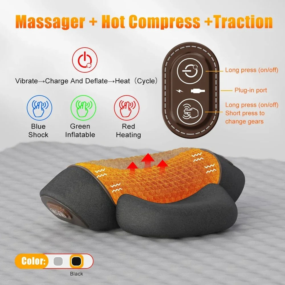 The Neck and Back Heating and Traction Device - kades